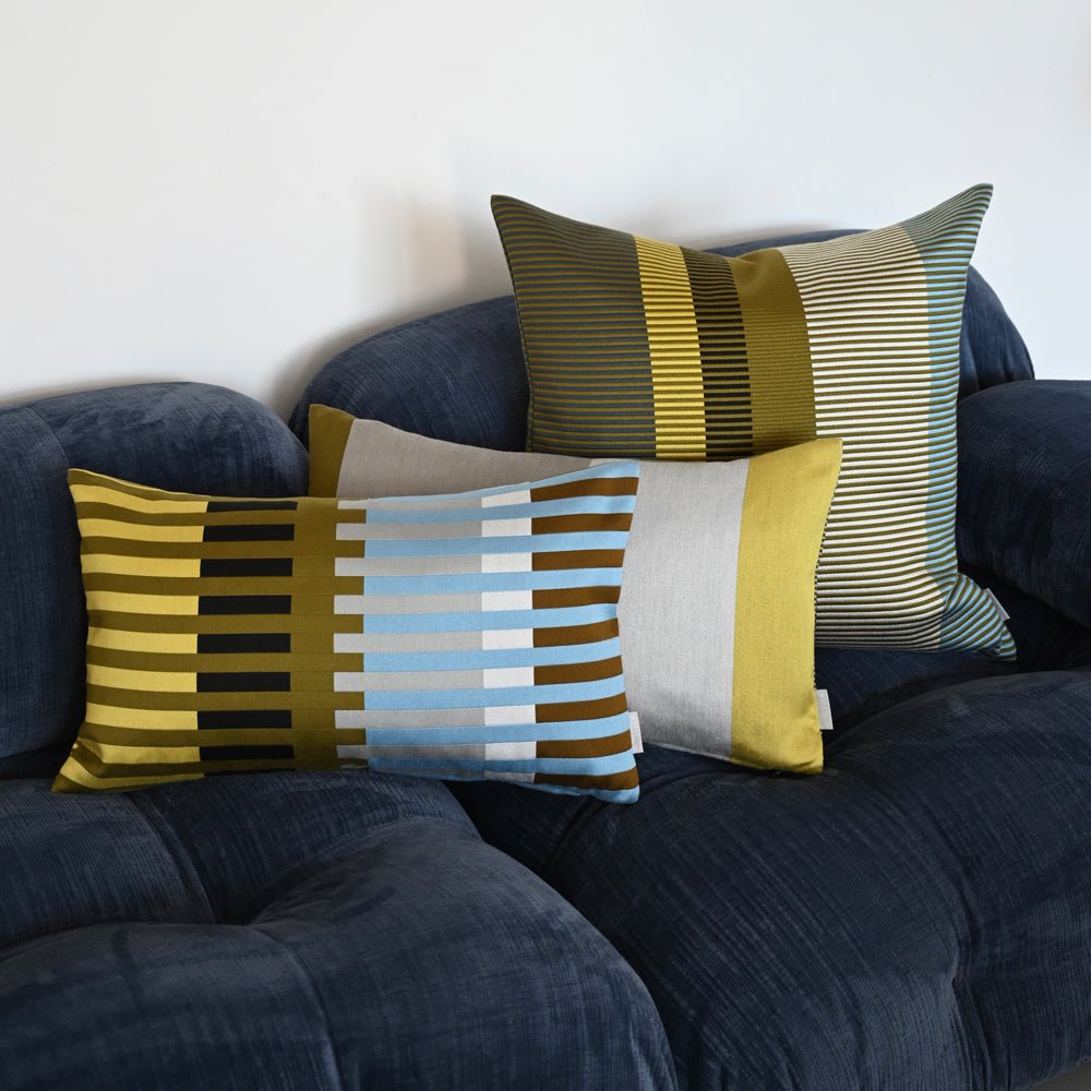 Kissen inkl. Füllung "Double Stripe" 60x35cm
