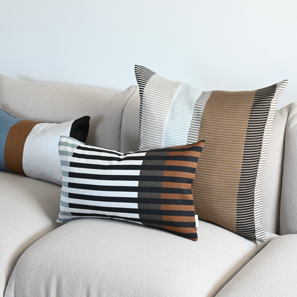 Kissen inkl. Füllung "Double Stripe" 60x35cm