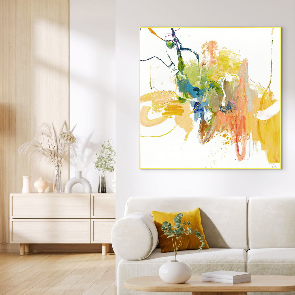 Bild mit Acrylrahmen 100x100cm