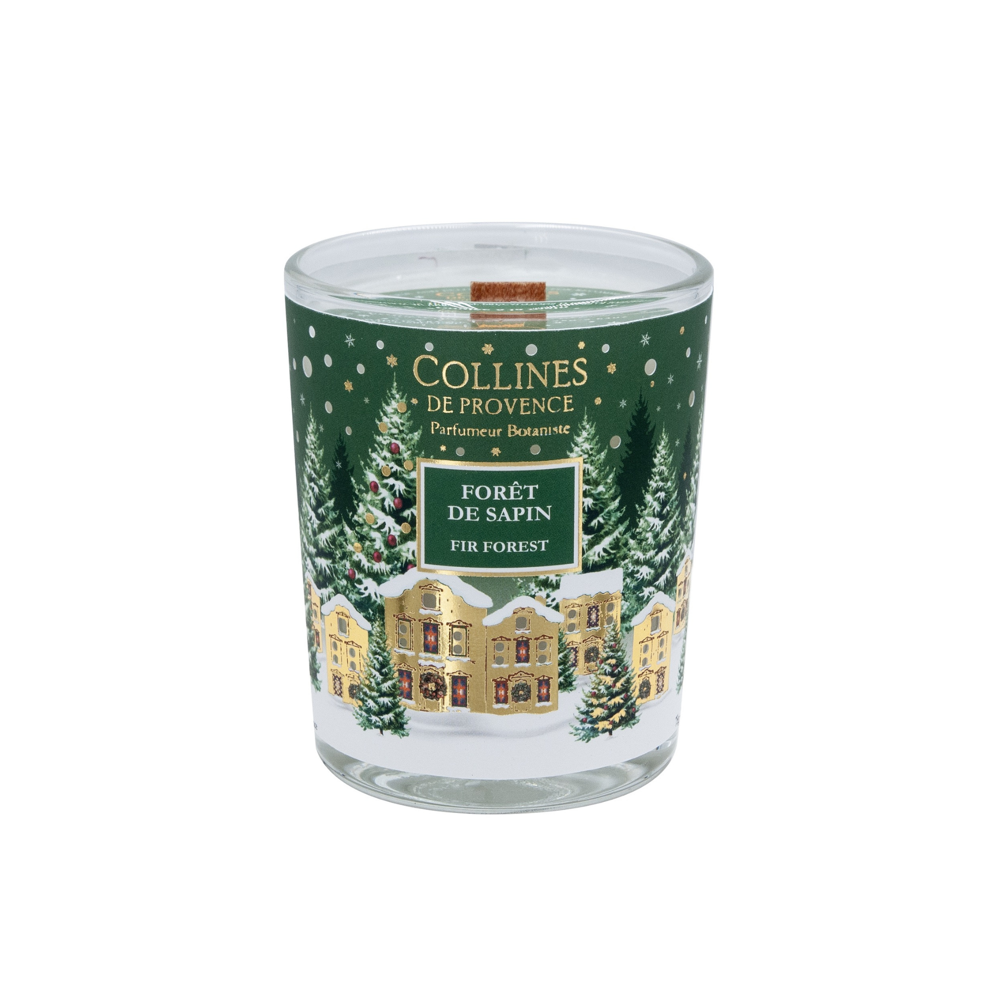 Parfümierte Kerze 75g Tannenwald
