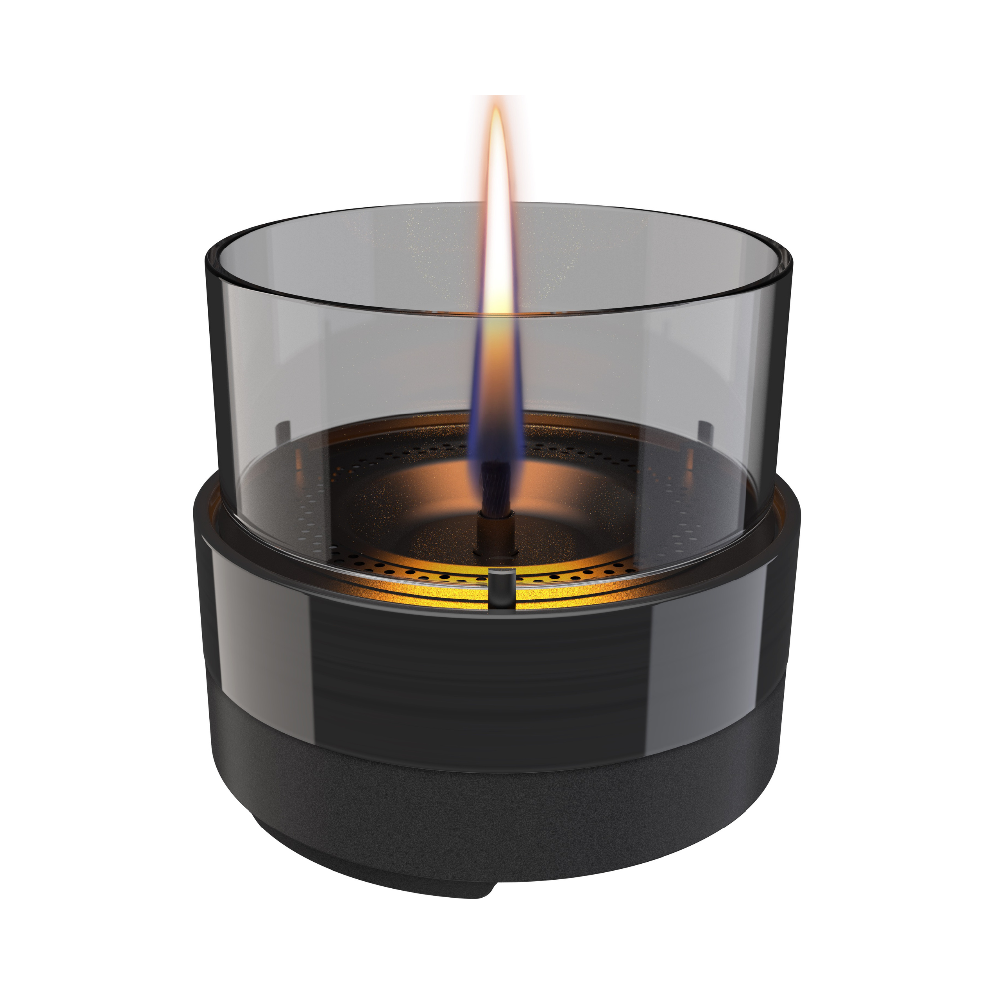 Tischfeuer Rosie 14 Black Smoke