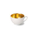 Goldrausch Kaffee Obertasse rund matt