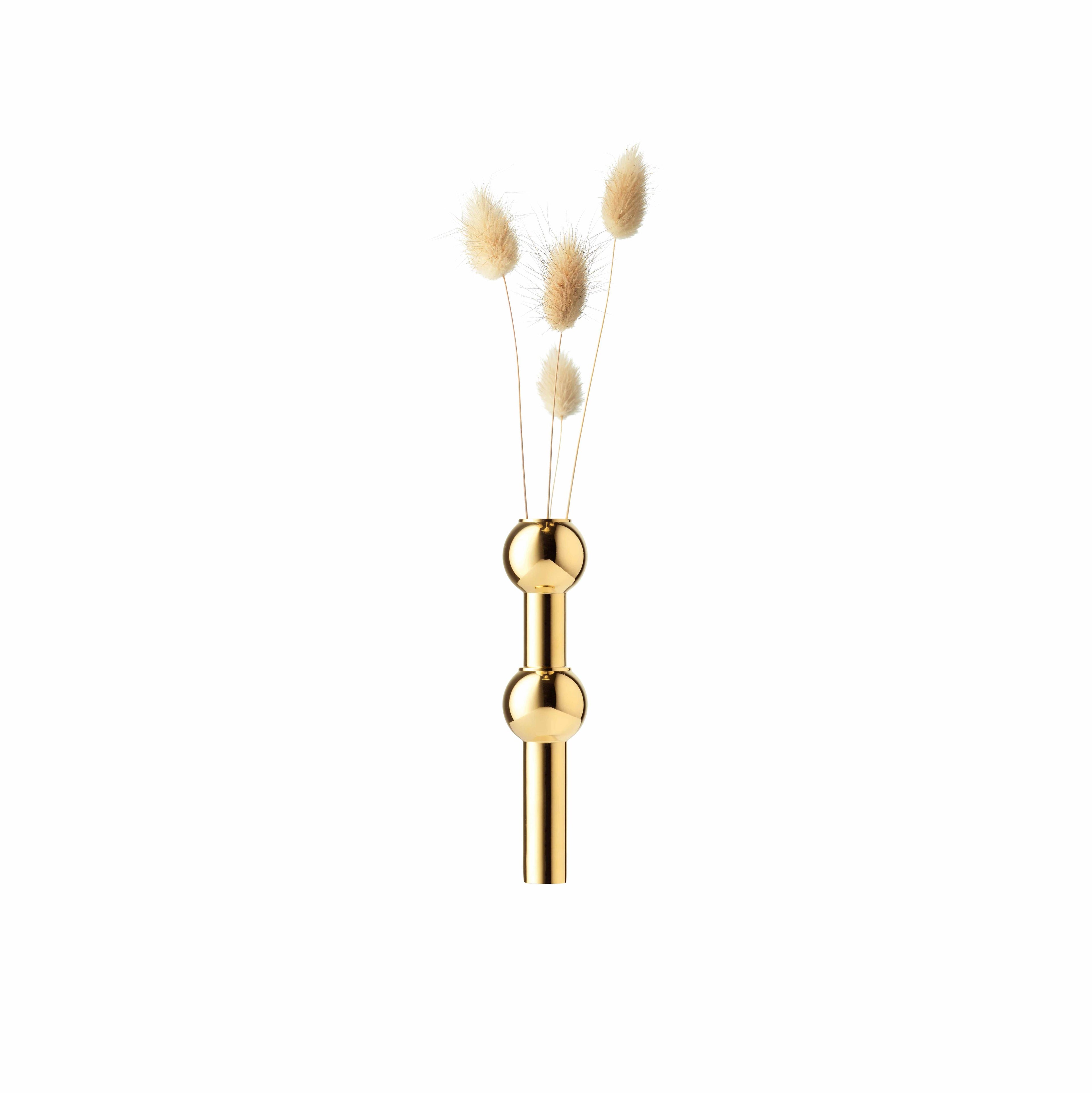 Stoff Nagel Vase