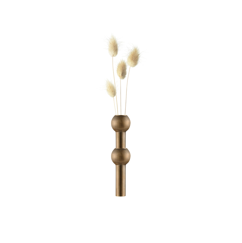 Stoff Nagel Vase