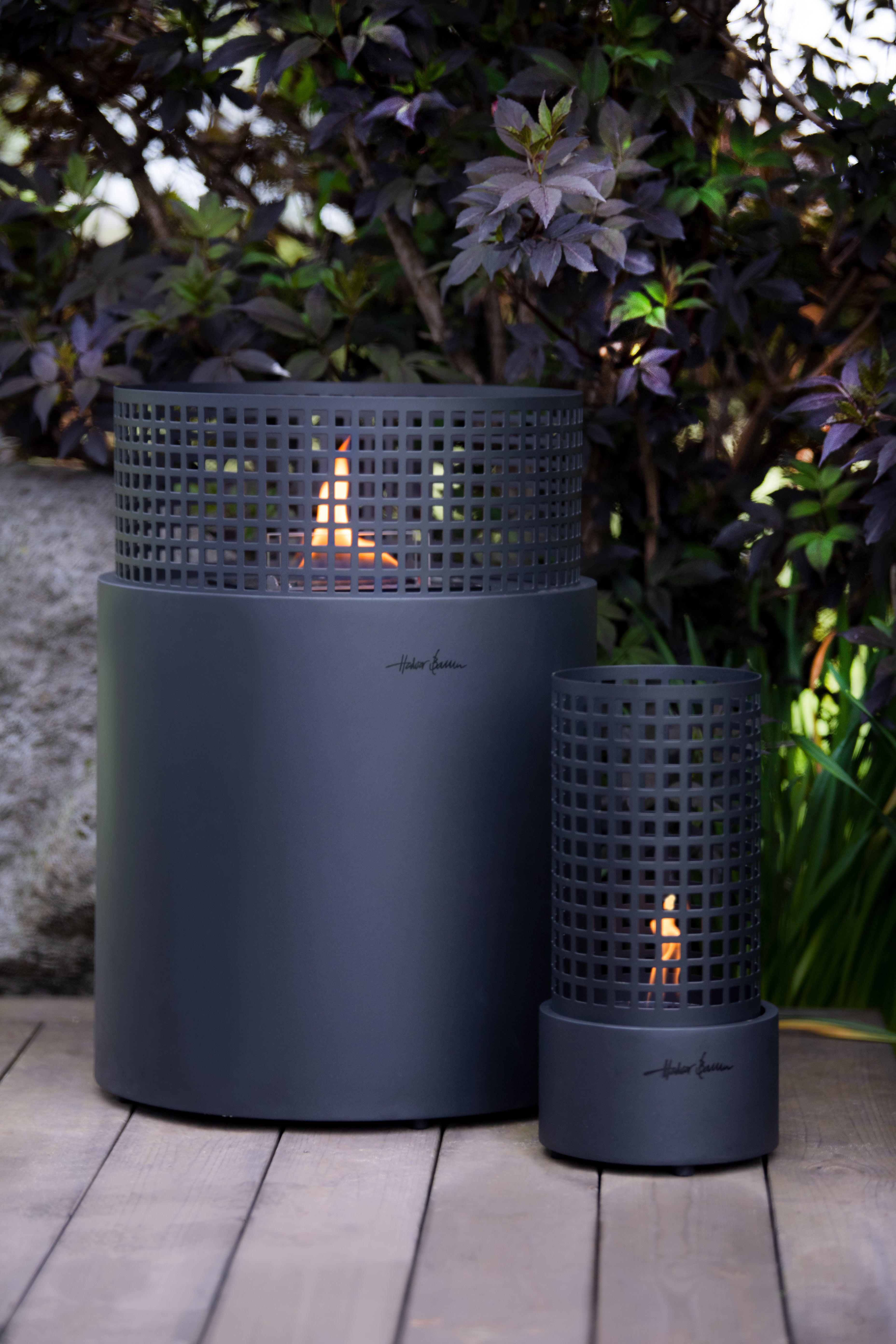 Tischfeuer Camps Bay Black