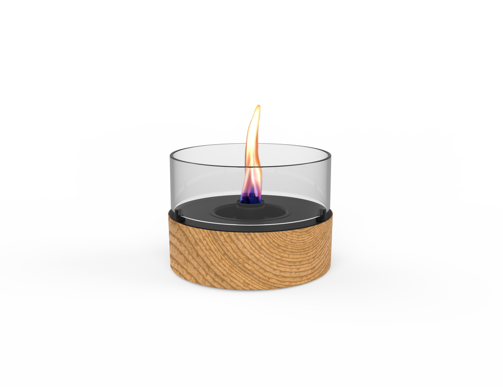Tischfeuer Café 18 natural oak
