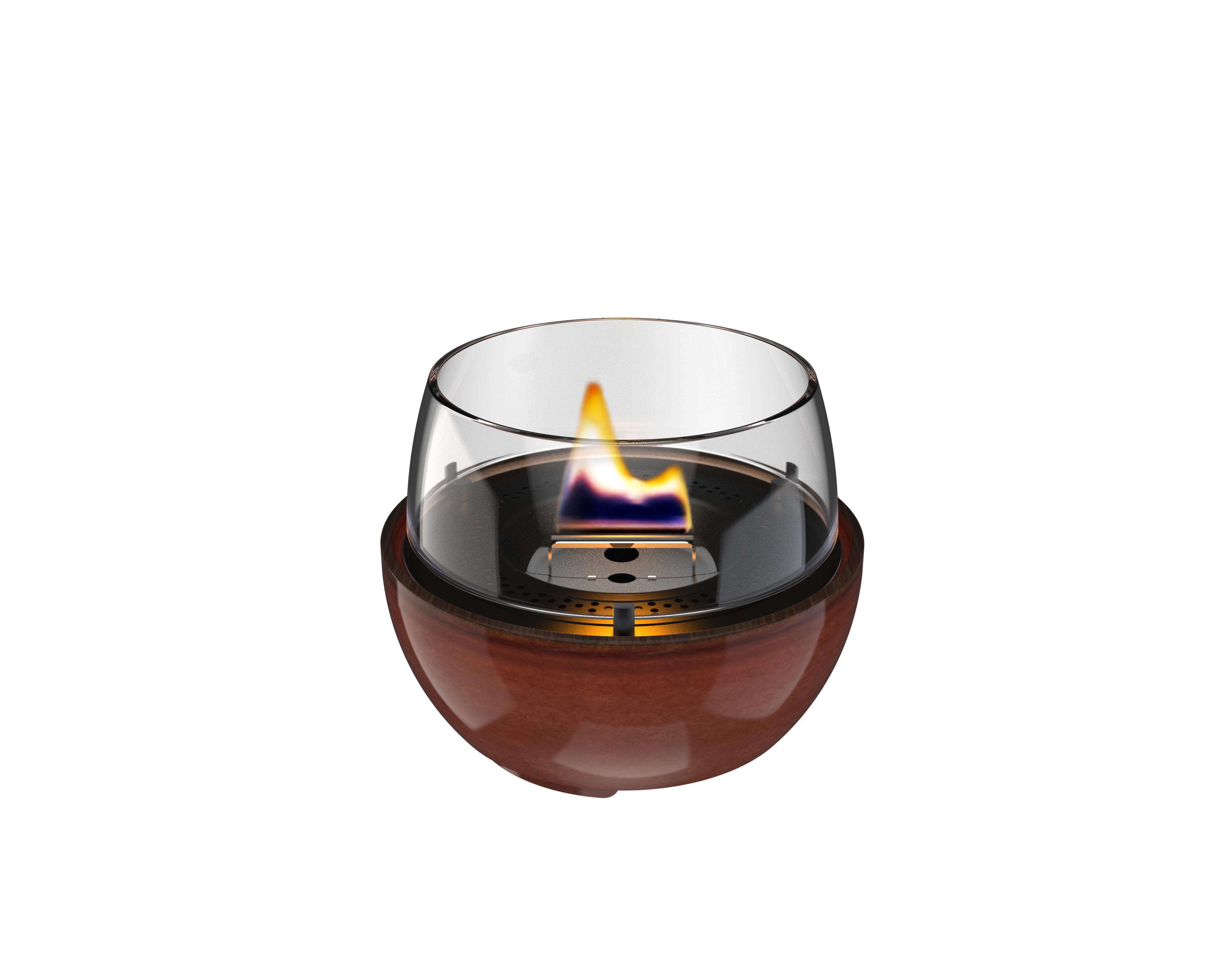 Tischfeuer Tulip 14 Reactive Glaze Amber