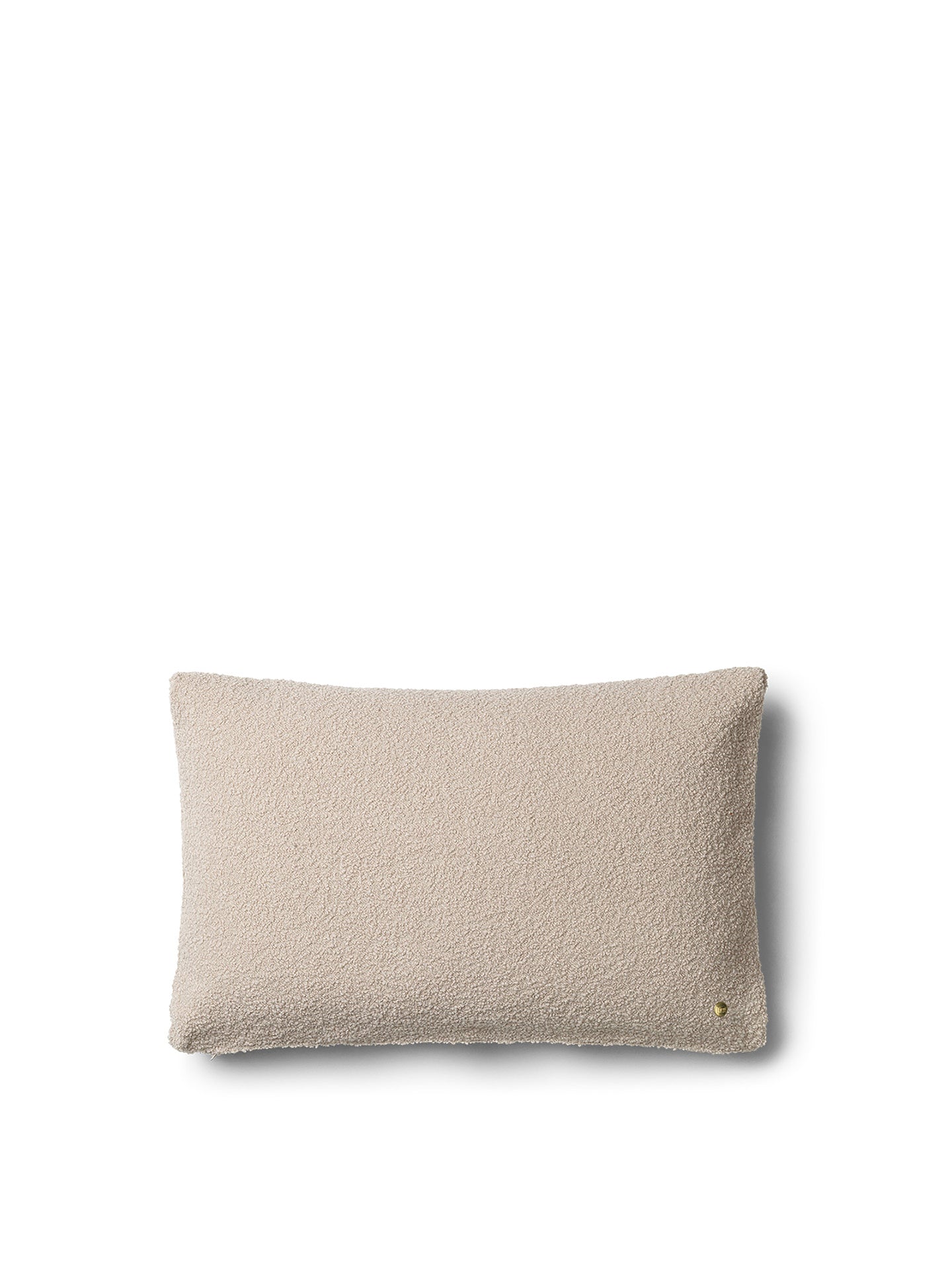 Clean Cushion inkl. Innenkissen - Woll Boucle - Natur