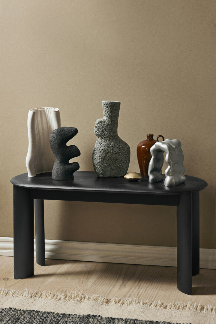 Yara Vase - groß - Grau