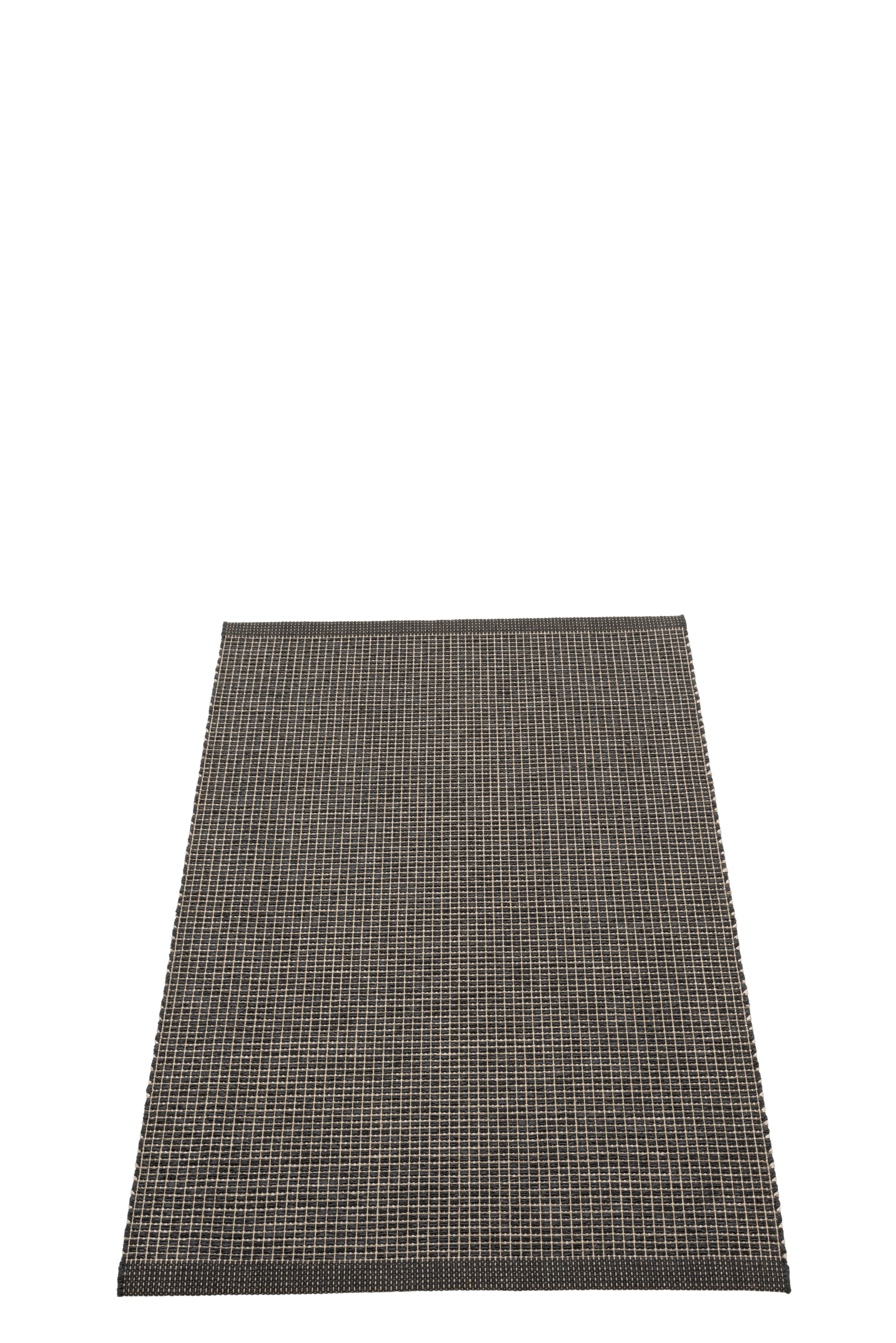 Teppich Emm 70x120cm Black/Linen Metallic